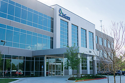 Tri-County Conroe Location. This is a picture of the front of the building at Tri-County's Conroe Location.